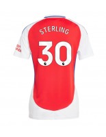 Arsenal Raheem Sterling #30 Hjemmedrakt Dame 2024-25 Korte ermer